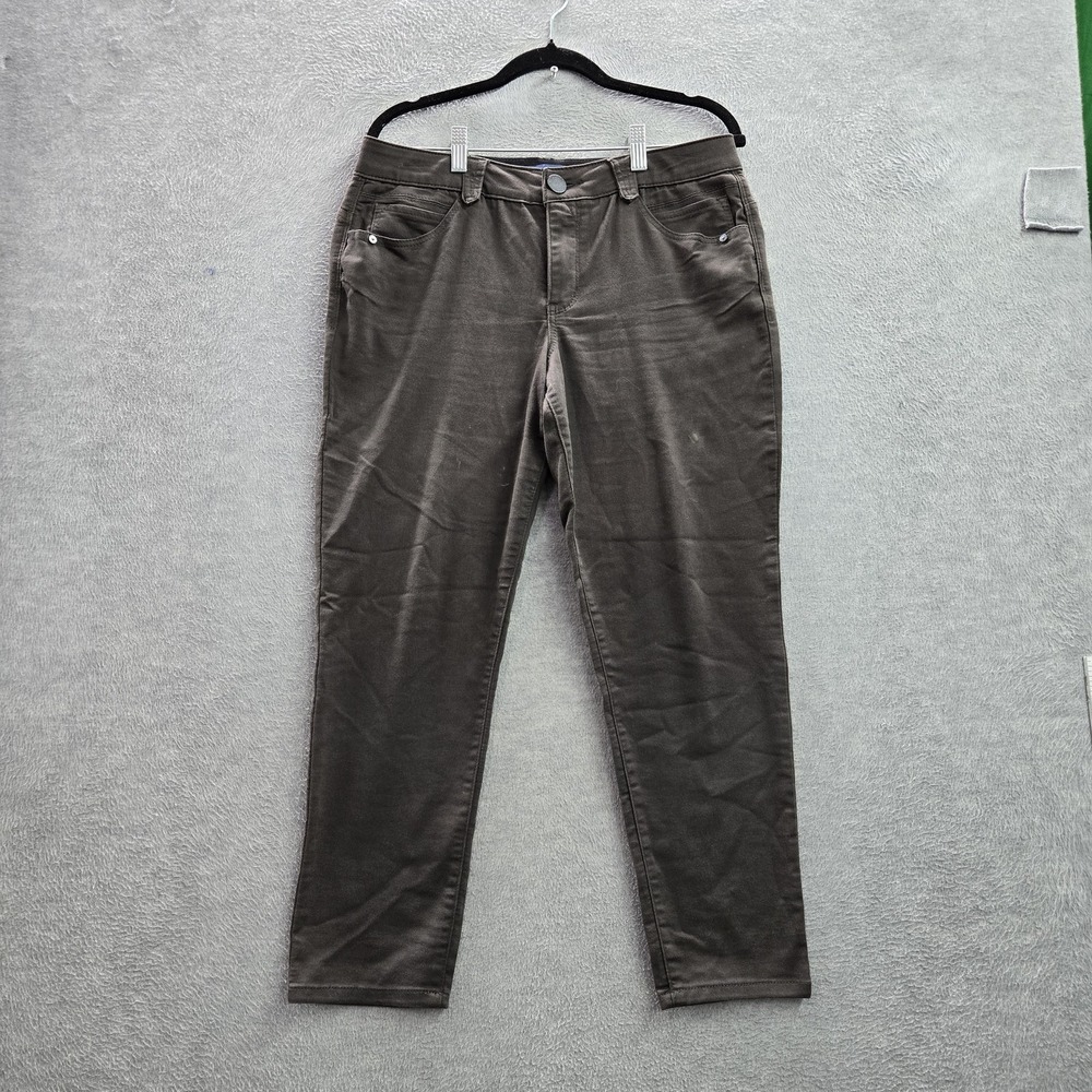 Democracy Women Pants 10P Gray Absolution 26" Inseam